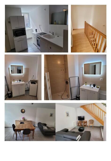 Appartement Meuble Duplex T3. Baume-les-Dames Exterior photo