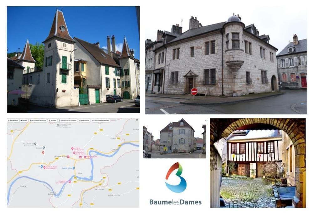 Appartement Meuble Duplex T3. Baume-les-Dames Exterior photo