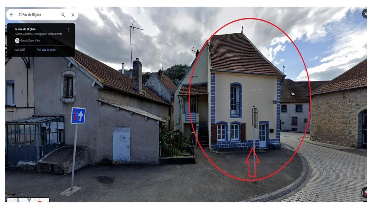 Appartement Meuble Duplex T3. Baume-les-Dames Exterior photo